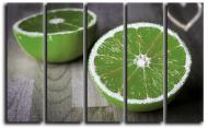 Картина модульна Лайм фреш 140x89 см Hotel Arizona HD CVS-5-IFR-Fresh Lime-35x55