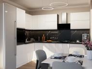 Кухня Світ Меблів Влада МДФ 3×2м белый шелк/графит