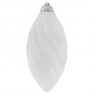 Украшение новогоднее MIS LT Овал спиральный 14 см белый Украшение новогоднее MIS LT Овал спиральный 14 см белый