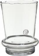 Ваза стеклянная Wrzesniak Glassworks Stamp 40 см прозрачная 17-10813C