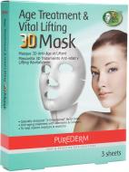 Набір подарунковий Purederm Age Treatment&Vital Lifting 3D Mask 35 мл 3 шт.