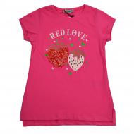 Футболка для дівчинки ALG Red Love 720451 р.152 темно-рожевий