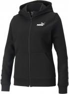 Толстовка Puma POWER Full-Zip Hoodie 58953701 р. XL черный