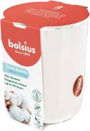 Свеча ароматическая Bolsius TRUE SCENTS в стекле 97/85, аромат Хлопок