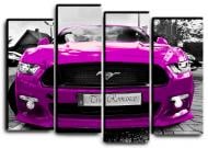 Картина модульная Ford Mustang 2015 розовый 112x82 см Hotel Arizona HD CVS-4-IFR-Pink Ford Mustang 2015 Картина модульная Ford Mustang 2015 розовый 112x82 см Hotel Arizona HD CVS-4-IFR-Pink Ford Mustang 2015