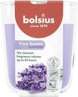 Свеча ароматическая Bolsius TRUE SCENTS в стекле 97/85, аромат Лаванда