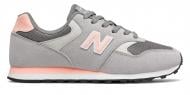 Кроссовки женские демисезонные New Balance WL393VA1 р.40 серые с оранжевым