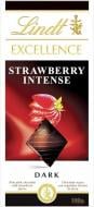 Шоколад LINDT Excellence Dark Strawberry зі смаком полуниці 100 г