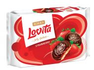 Печиво Roshen Lovita Jelly Cookies з желейною начинкою зі смаком полуниці 425 г