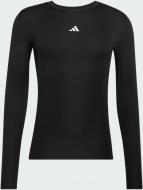 Футболка с длинным рукавом Adidas TF LS TEE JE6702 р.XL черный Футболка с длинным рукавом Adidas TF LS TEE JE6702 р.XL черный