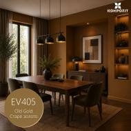 Эмаль акриловая Kompozit VELUX шелковистый мат EV405 Старое золото 0,75 л