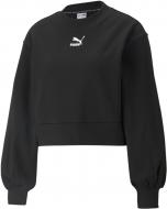 Світшот Puma Classics Puff Sleeve Crew 53161601 р. XL чорний