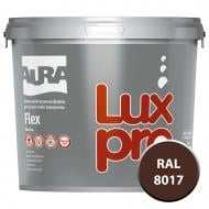 Краска резиновая резиновая Aura® Luxpro Flex мат RAL 8017 шоколадно-коричневый 4,8 л 6 кг