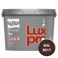Краска резиновая резиновая Aura® Luxpro Flex мат RAL 8017 шоколадно-коричневый 9,6 л 12 кг