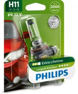 Автолампа галогенная Philips PGJ19-2 LongerLife Ecovision H11 55 Вт 1 шт.(PS 12362 LLECO B1)