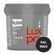 Фарба гумова гумова Aura® Luxpro Flex мат RAL 9004 чорний 0,96 л 1,2 кг