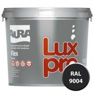 Краска резиновая резиновая Aura® Luxpro Flex мат RAL 9004 черный 4,8 л 6 кг