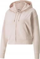 Джемпер Puma HER Full-Zip Hoodie TR 58952136 р. M бежевий