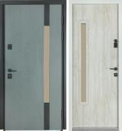 Двері вхідні Булат Термо House-705 антрацит / дуб полярний 2050x950 мм ліві