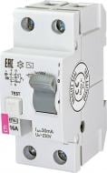 Диференційне реле ETI EFI6-2 16/0,03 тип AC (6kA) 2062131