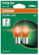 Автолампа розжарювання Osram Ultra Life PY21W 21 Вт шт. (OS 7507ULT-2BL)
