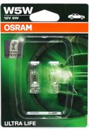Автолампа накаливания Osram OS 2825 ULT-02B W5W 5 Вт 2 шт. (OS 2825 ULT-02B)