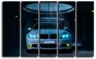 Картина модульная Авто BMW 140x89 см Hotel Arizona HD CVS-5-IFR-Sport Car BMW in Garag