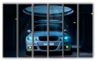 Картина модульная Авто BMW 171x112 см Hotel Arizona HD CVS-6-IFR-Sport Car BMW in Garag