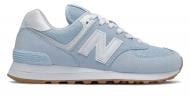 Кроссовки женские демисезонные New Balance WL574PE2 р.37,5 голубые