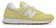 Кроссовки женские демисезонные New Balance WL574PK2 р.39 желтые