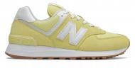 Кроссовки женские демисезонные New Balance WL574PK2 р.38 желтые