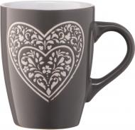 Чашка Heart темно-серая керамика AR3467DGR Ardesto