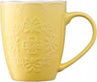 Чашка Barocco желтый фарфор Ardesto