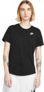 Футболка Nike W NSW CLUB SS TEE DX7902-010 р.S чорний