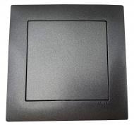 Заглушка Efapel Logus металлик графит 21222 TIS