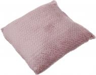 Подушка декоративная коса жаккард 260gsm 45x45 см пудровый La Nuit