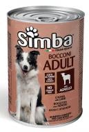 Консерва для взрослых собак для всех пород SIMBA. Adult ягненок 415 г