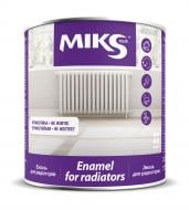 Емаль MIKS Color алкідна для радіаторів білий глянець 0,9 кг