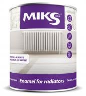 Эмаль MIKS Color алкидная для радиаторов белый глянец 2,8 кг
