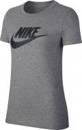 Футболка Nike W NSW TEE ESSNTL ICON FUTUR BV6169-063 р.XS темно-серый