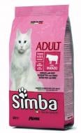 Корм сухой для взрослых кошек SIMBA. Adult с телятиной 20 кг