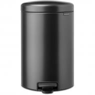 Бак для сміття Brabantia NewIcon Pedal Bin 20 л графітовий (233500)