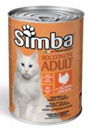 Консерва для взрослых кошек SIMBA. Adult с индейкой 415 г