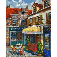 Картина по номерам Уютный дворик 40х50 см Santi