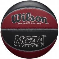 Баскетбольный мяч Wilson WTB06589XB07 р. 7 черный с красным