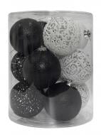 Набір ялинкових куль MIS LT №115 d 80 мм 12 шт./уп. Набір ялинкових куль MIS LT №115 d 80 мм 12 шт./уп.