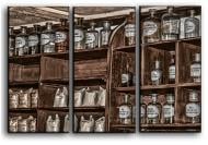 Картина модульная Старая аптека 84x56 см Hotel Arizona HD CVS-3-IFR-Vintage Pharmacy-22x33 Картина модульная Старая аптека 84x56 см Hotel Arizona HD CVS-3-IFR-Vintage Pharmacy-22x33