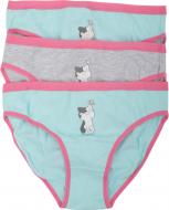 Набор трусов для девочек HW р.146-152 голубой/меланж A5-B5