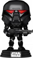 Фигурка Funko POP! Bobble Star Wars Mandalorian Dark Trooper (Battle) 58289 (FUN25491326) 