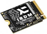 SSD-накопитель Goodram IRDM PRO NANO 512GB M.2 PCI Express 4.0 x4 3D NAND (IRP-SSDPR-P44N-512-30)